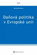 Daňová politika v Evropské unii - Danuše Nerudová