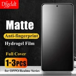 3Pcs Matte Hydrogel Film For OPPO Realme GT Neo 3 2T GT2 10 9 8 X3 X7 X50 Pro Screen Protector Realme C11 C12 C30 C35 Not Glass