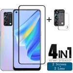 Full Cover Glass For OPPO Reno 6 Lite Glass For Reno 6 Lite Full Cover 9H Protective Screen Protector For Reno 6 Lite Lens Film