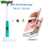 Oral Endoscope Camara Intraoral Dental Mirror 1080P HD Wifi Waterproof Teeth Inspection Diagnostic Tool for IPhone IPad Andorid