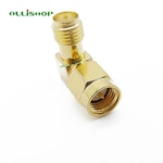 Top Brand SMA adapter SMA male and female to SMA male threaded needle threaded holes 90 degree angle