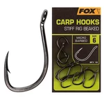 Fox háčky Carp Hooks Stiff Rig Beaked vel.6 10ks