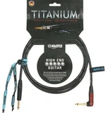 Klotz TIR0900PSP Titanium 9 m Recto - Acodado Cable de instrumento