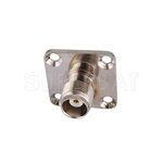 Superbat 10pcs TNC 4 Hole Panel Mount Female with Solder Cup Wide Flange RF Coaxial Connector