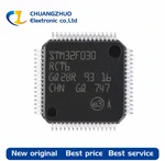 1Pcs New original STM32F030RCT6 256KB ARM Cortex-M0 32KB 48MHz FLASH 51 LQFP-64(10x10) Microcontroller Units