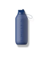 Sticlă termos Chilly's Bottles - albastru whale 500ml, colecția Series 2 Flip