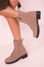 Soho Mink Suede Women's Boots & Booties 13734