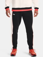 Under Armour Kalhoty RIVAL FLC AMP SNAP PANT-BLK - Pánské