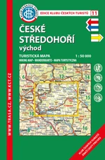 KČT 11 České středohoří - východ 1:50 000 / turistická mapa