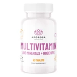 Aporosa Multivitamin a minerály s šípky 90 tablet