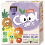 VITABIO Cool fruits vrecko jablko, mango, ananás 4m+ BIO 4 x 90 g