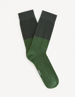 Green Men's Socks Celio Fiduobloc