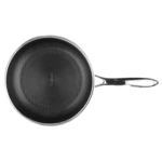 Nerezová pánev s nepřilnavým povrchem COOKCELL průměr 28 cm vysoká