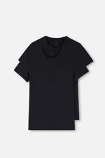 Dagi Black D5120 Compact O-Neck T-Shirt 2 Packs