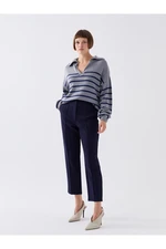 LC Waikiki Women's Slim Fit Stitch Detail Trousers