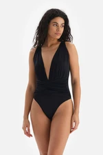 Dagi Black Deep V Swimwear