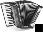 Weltmeister Rubin 30/60/II/3 MT Acordeon cu clape Black