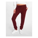 Just Rhyse Poppy Sweat Trousers Burgundy Burgundy