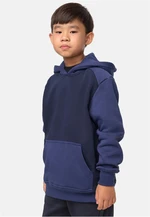 Boys' Two-Tone Fake Raglan Midnight Navy/Navy Hoodie/Dark Blue