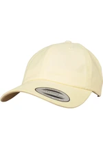 Peached Cotton Twill Dad Cap Yellow