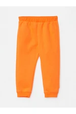 LC Waikiki Basic Baby Girl Tracksuit Bottoms with Elastic Waist.