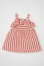 DEFACTO Baby Girl Striped Sleeveless Dress