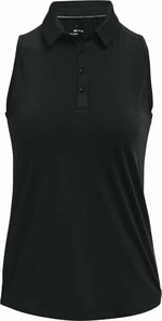 Under Armour Zinger Womens Sleeveless Black/Metallic Silver L Rövid ujjú póló