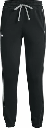 Under Armour Women's UA Rival Fleece Pants Black/White XS Pantalones deportivos