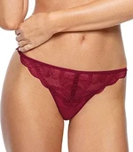 Women's lace sensual thongs Charlize - burgundy