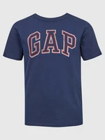 GAP Logo Triko dětské Modrá