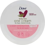 Dove Hydratační krém na obličej a tělo Body Love (Light Hydratation Care) 250 ml