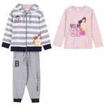 TRACKSUIT COTTON BRUSHED 3 PIECES PRINCESS