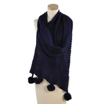 Art Of Polo Woman's Scarf Sz1872 Navy Blue