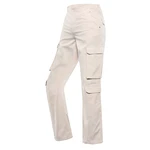 Women's wide pocket pants nax NAX SERDA pastel parchment