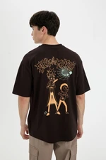 DEFACTO Rick And Morty Comfort Fit Crew Neck Short Sleeve T-Shirt