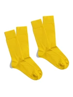 Banana Socks Unisex's 2Pack Socks Essentials Lemon Burst