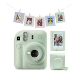 Fotoaparát Fujifilm Instax Mini 12, zelená + sada príslušenstva