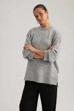 DEFACTO Relax Fit Crew Neck Sweater Tunic