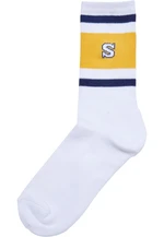 School Team Socks Spaceblue/CaliforniaYellow/WHT