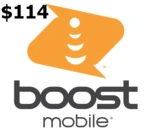 Boost Mobile $114 Mobile Top-up US