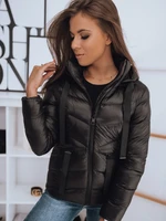 Quilted women's jacket MALLA black Dstreet