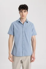 DEFACTO Slim Fit Short Sleeve Shirt