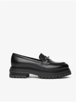 NeroGiardini Black Women Leather Moccasins Nero Giardini - Women