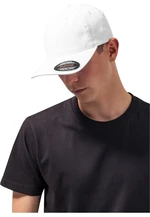 Garment Flexfit Washed cotton Dad Hat white