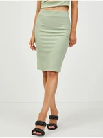 Light Green Pencil Skirt Pieces Sara - Women's