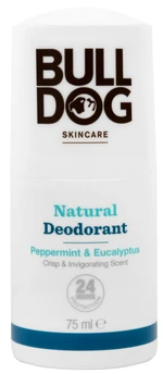 Bulldog Prírodný guličkový dezodorant ( Natura l Deodorant Peppermint & Eucalyptus Crisp & Invigo rating Scent) 75 ml