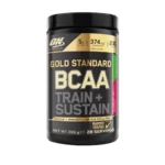 OPTIMUM NUTRITION Gold Standard BCAA Train Sustain jahoda kiwi 266 g