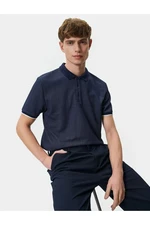 Koton Men's T-shirt 4sam10089mk Navy Blue