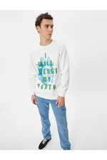 Koton Rick And Morty Sweatshirt Licensed Printed