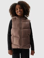 Girls' quilted vest